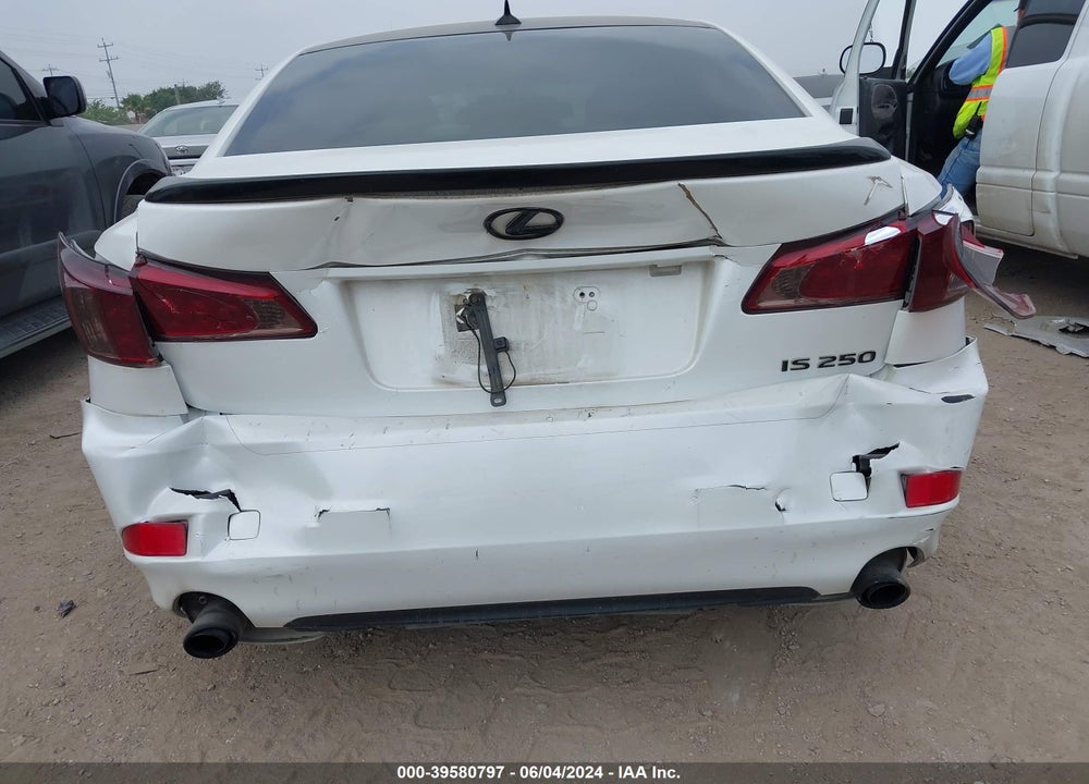 2012 LEXUS IS 250 VIN: JTHBF5C25C5173648