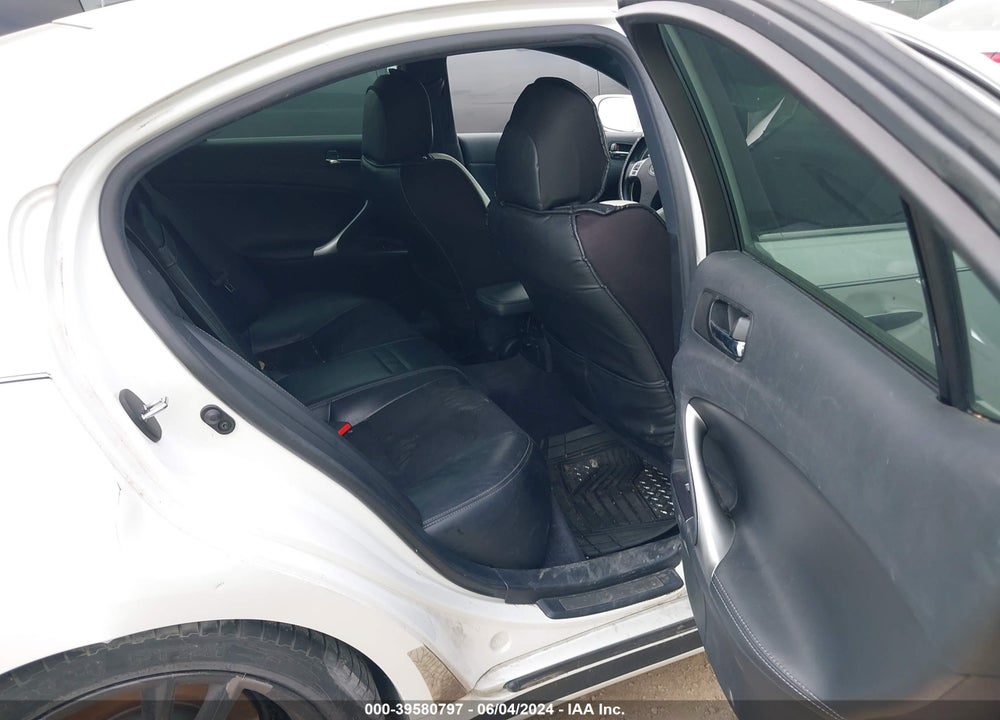 2012 LEXUS IS 250 VIN: JTHBF5C25C5173648