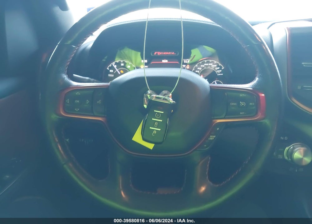 2019 RAM 1500 REBEL 4X4 5'7 BOX VIN: 1C6SRFLTXKN695480