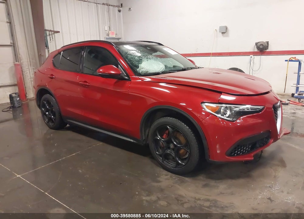 2019 ALFA ROMEO STELVIO TI SPORT AWD VIN: ZASPAKBN5K7C35091