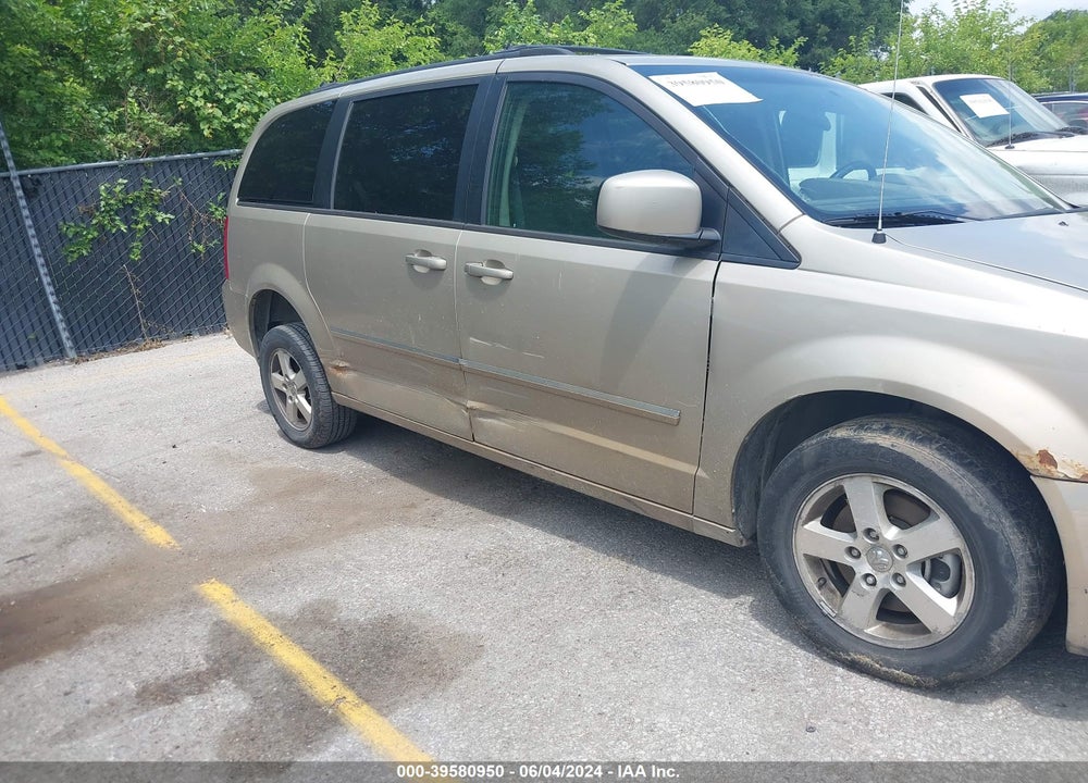 2009 DODGE GRAND CARAVAN SXT VIN: 2D8HN54139R539298
