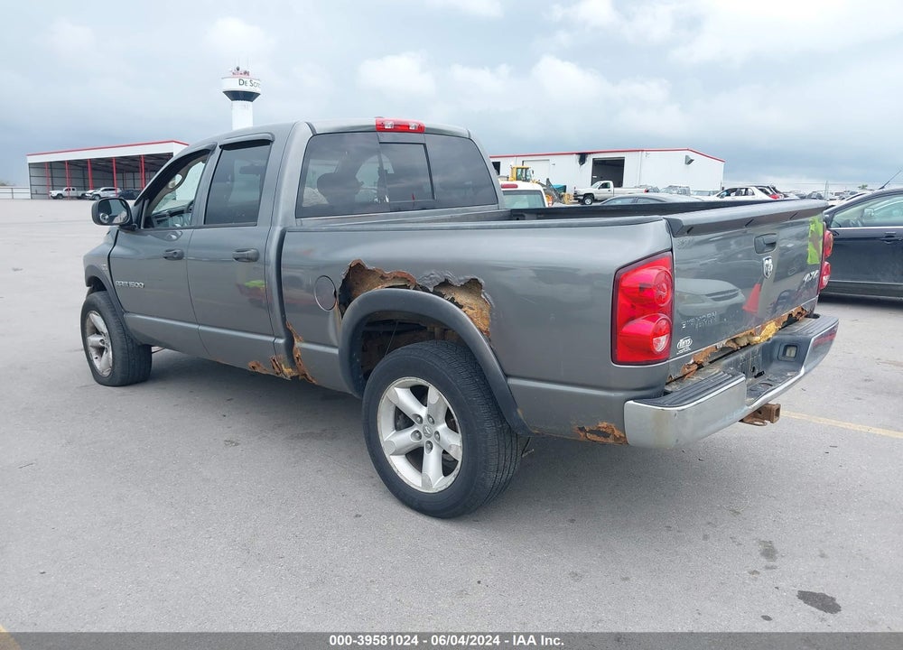 2007 DODGE RAM 1500 SLT/TRX4 OFF ROAD/SPORT VIN: 1D7HU18227S200496