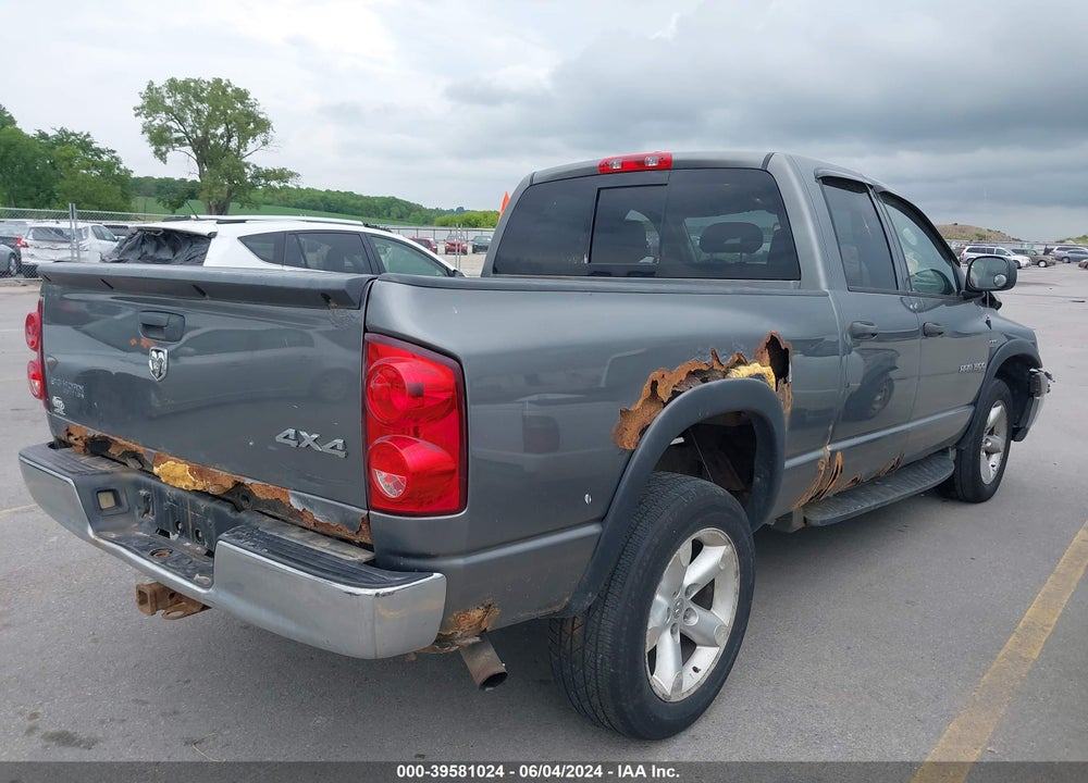 2007 DODGE RAM 1500 SLT/TRX4 OFF ROAD/SPORT VIN: 1D7HU18227S200496