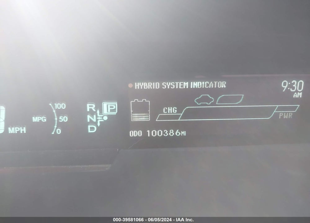2014 TOYOTA PRIUS THREE VIN: JTDKN3DUXE1782558