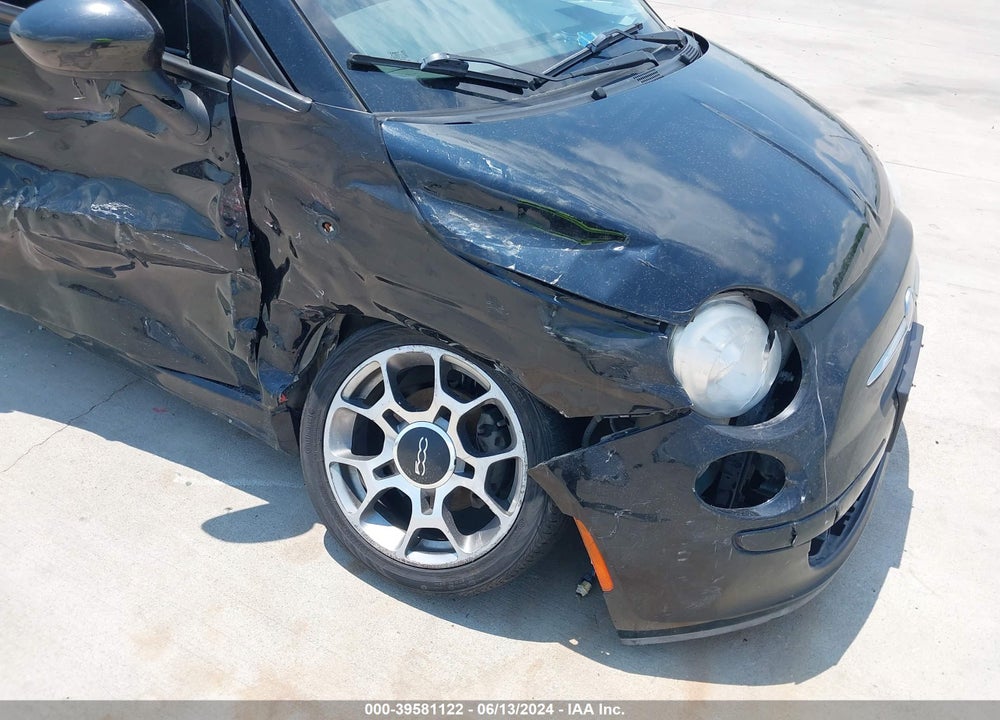 2015 FIAT 500 POP VIN: 3C3CFFAR8FT585907