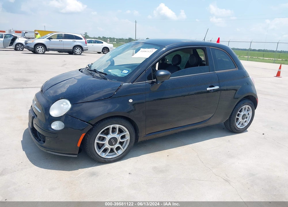 2015 FIAT 500 POP VIN: 3C3CFFAR8FT585907