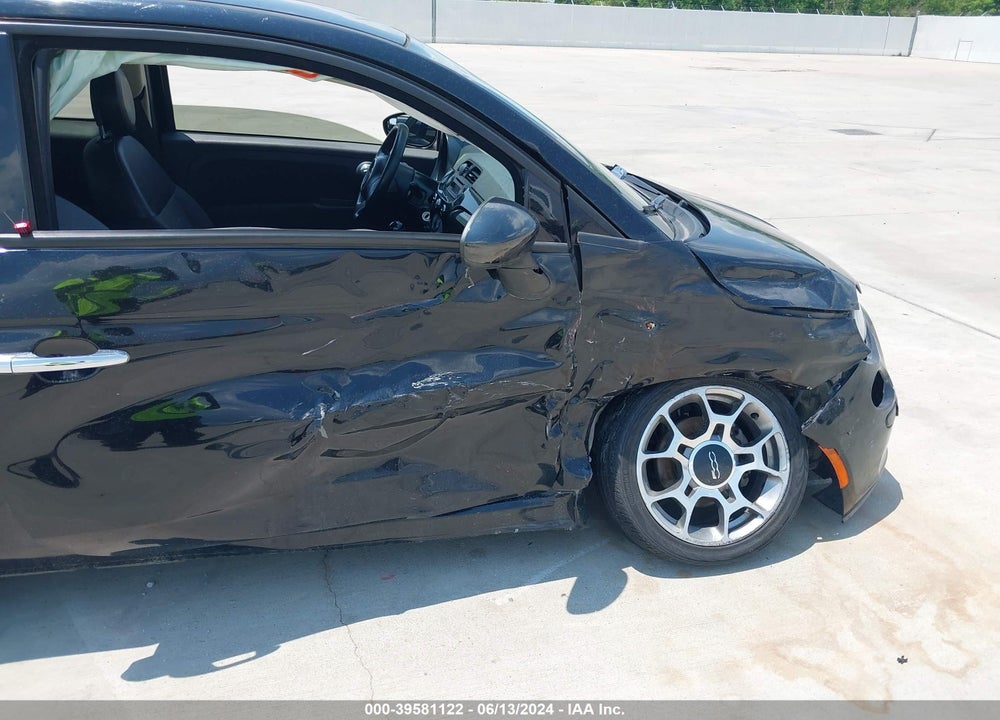 2015 FIAT 500 POP VIN: 3C3CFFAR8FT585907