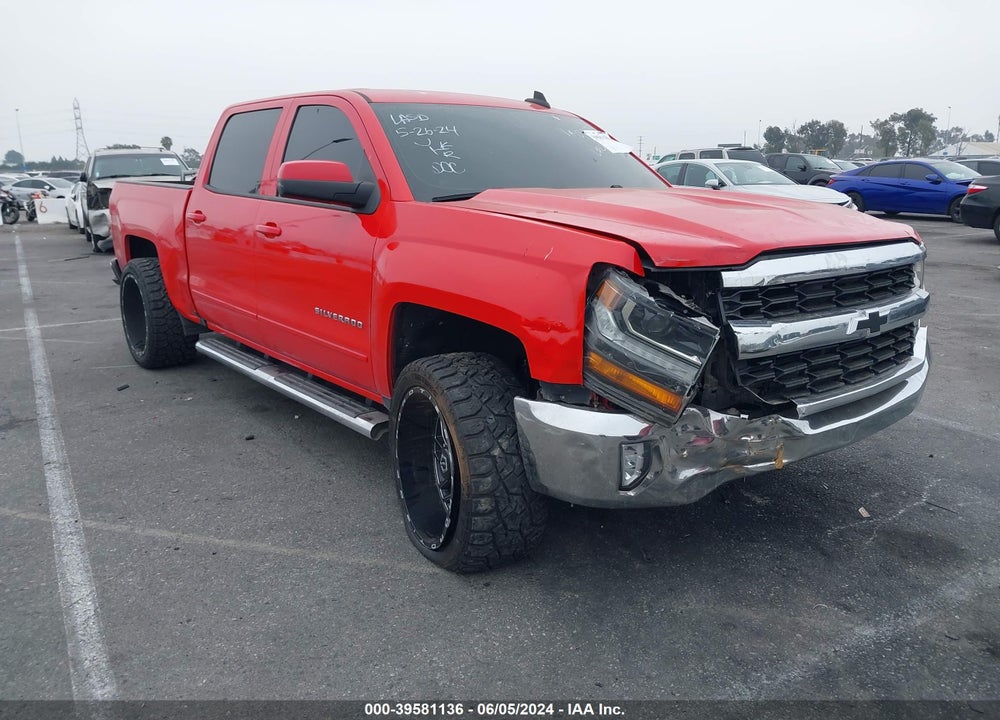 2018 CHEVROLET SILVERADO 1500 1LT VIN: 3GCPCREC6JG180448