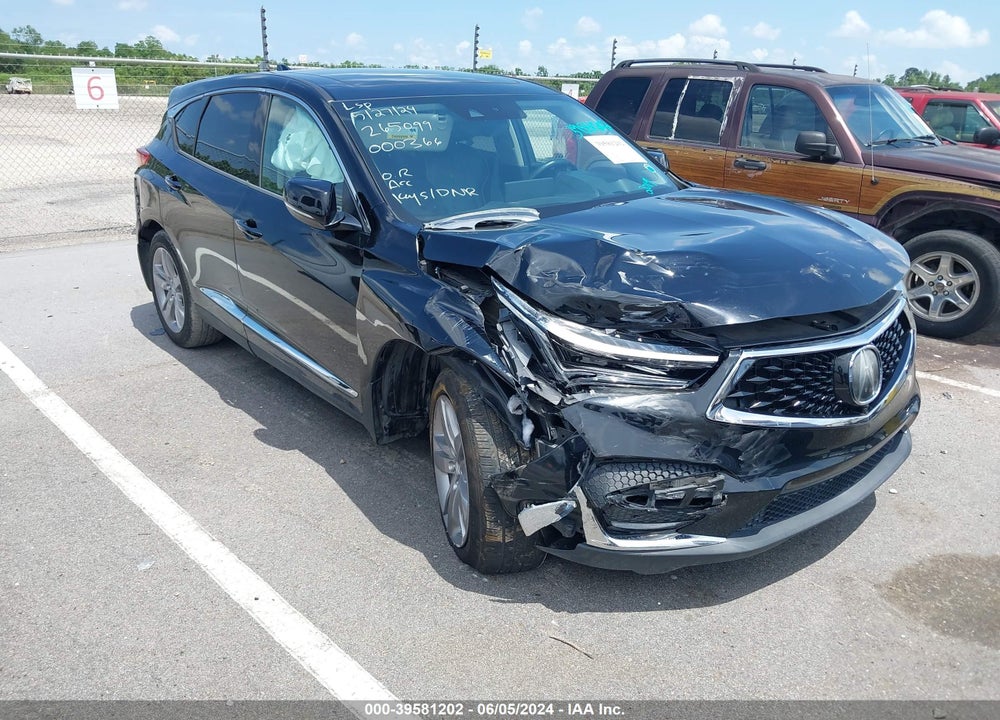2019 ACURA RDX ADVANCE PACKAGE VIN: 5J8TC1H79KL000366