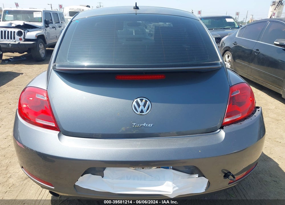 2013 VOLKSWAGEN BEETLE 2.0T TURBO VIN: 3VWV67AT5DM606920