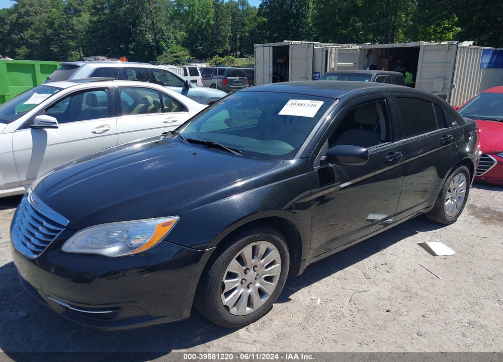 2012 CHRYSLER 200 LX VIN: 1C3CCBAGXCN184046
