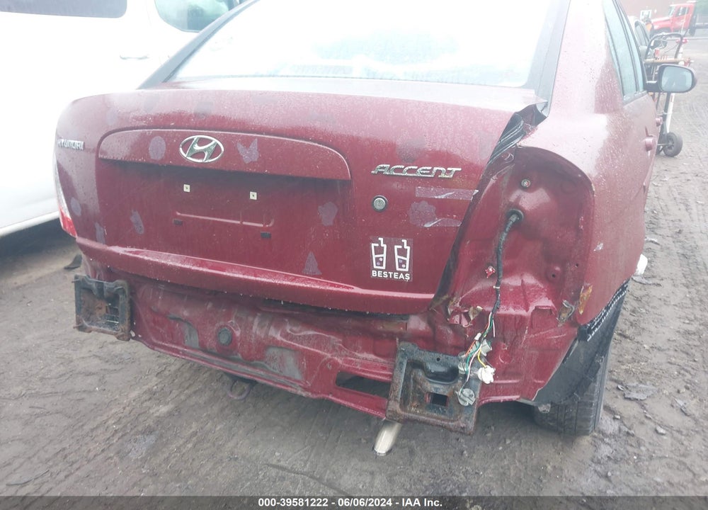 2010 HYUNDAI ACCENT VIN: KMHCN4AC6AU485782
