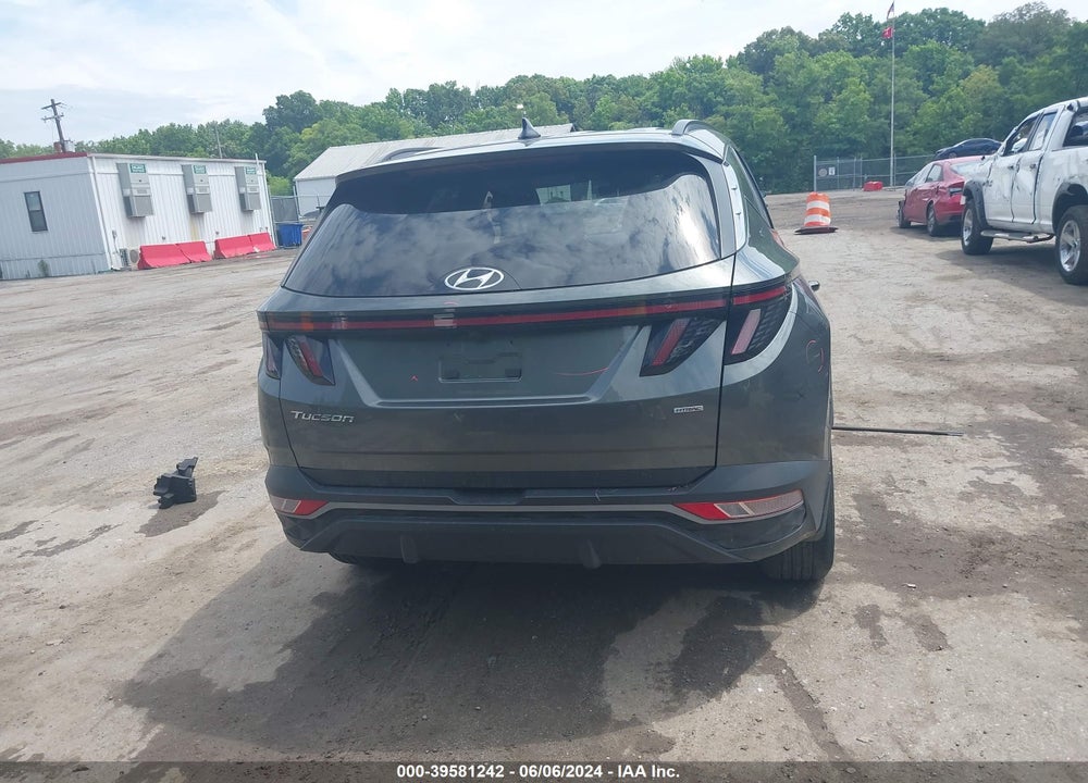 2022 HYUNDAI TUCSON SEL VIN: 5NMJBCAEXNH097452