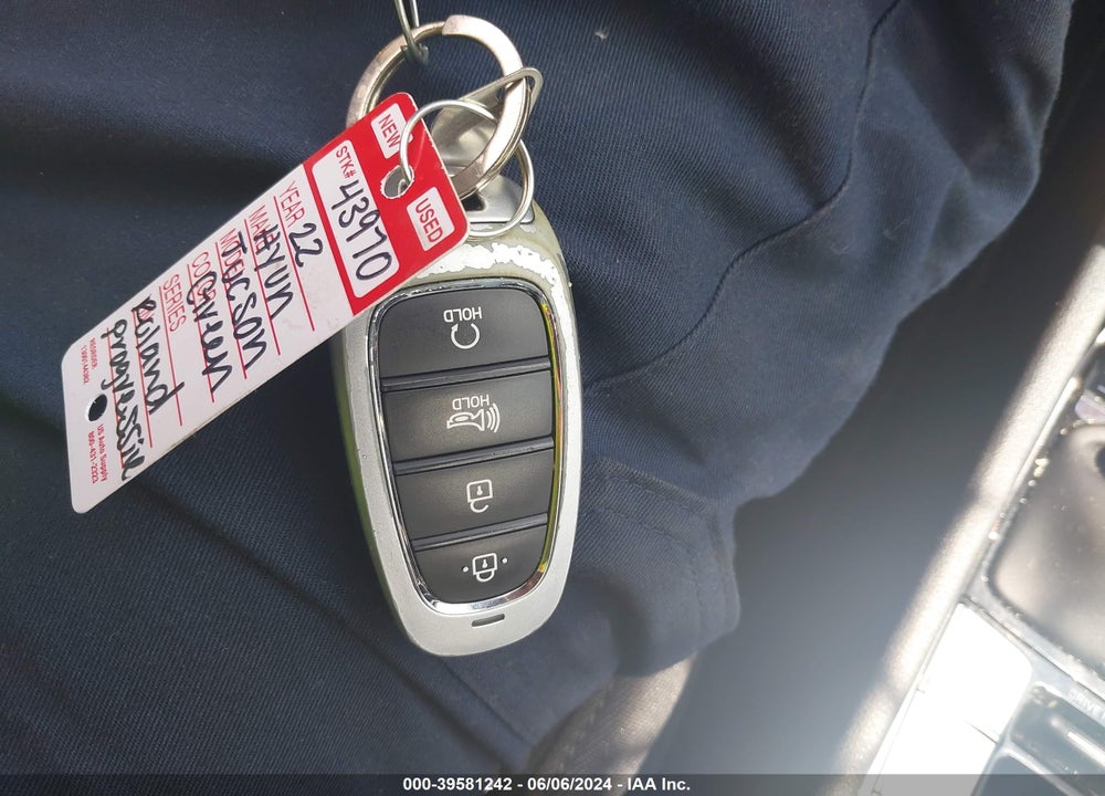 2022 HYUNDAI TUCSON SEL VIN: 5NMJBCAEXNH097452