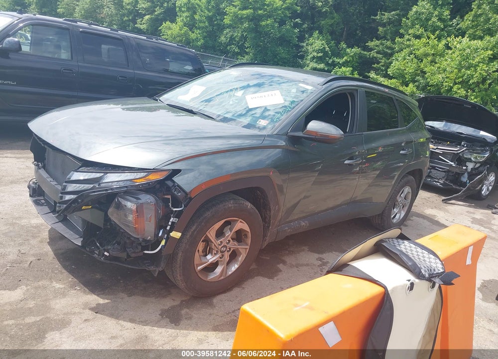 2022 HYUNDAI TUCSON SEL VIN: 5NMJBCAEXNH097452