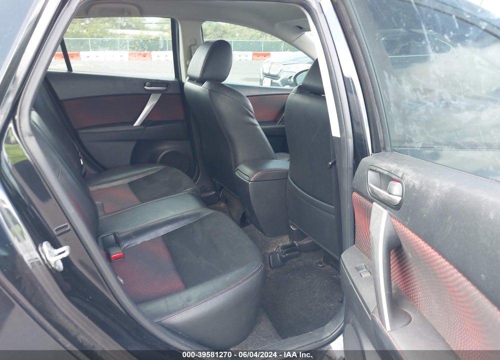 2012 MAZDA SPEED3 TOURING VIN: JM1BL1L34C1672170