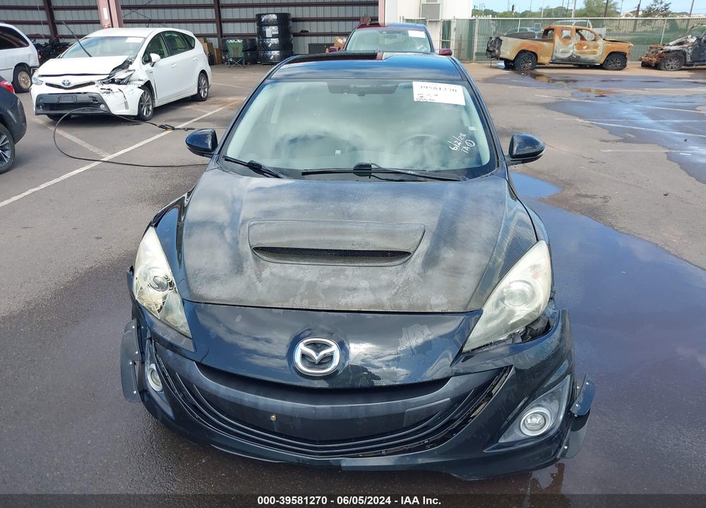 2012 MAZDA SPEED3 TOURING VIN: JM1BL1L34C1672170