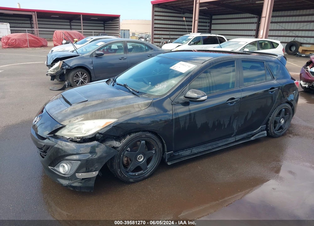 2012 MAZDA SPEED3 TOURING VIN: JM1BL1L34C1672170