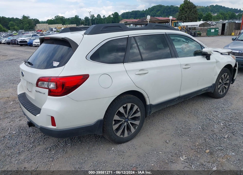 2016 SUBARU OUTBACK 2.5I LIMITED VIN: 4S4BSBNC6G3277726