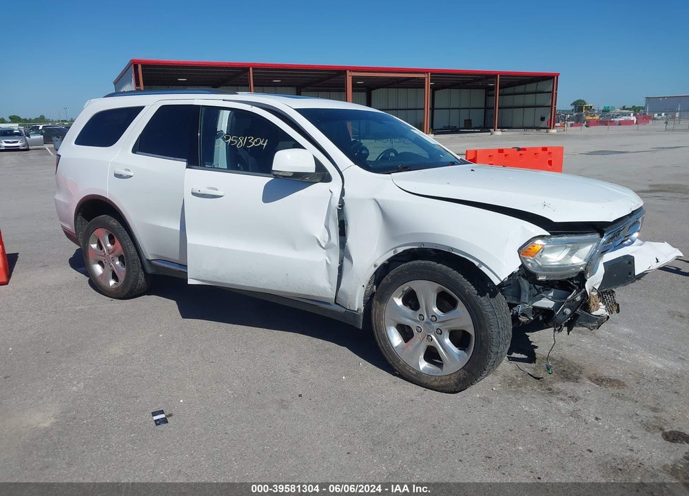 2015 DODGE DURANGO LIMITED VIN: 1C4RDJDG7FC921454