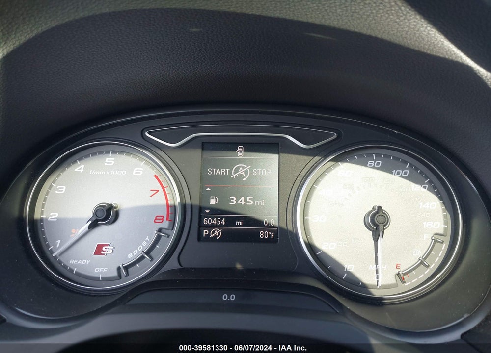 2017 AUDI S3 2.0T PREMIUM PLUS VIN: WAUB1GFF3H1064644