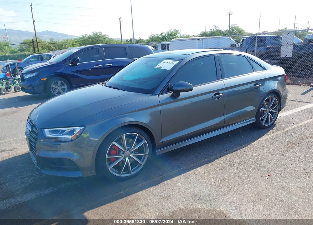 2017 AUDI S3 2.0T PREMIUM PLUS VIN: WAUB1GFF3H1064644