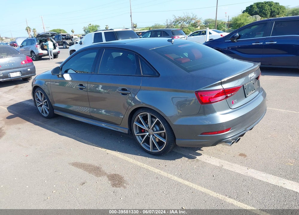 2017 AUDI S3 2.0T PREMIUM PLUS VIN: WAUB1GFF3H1064644
