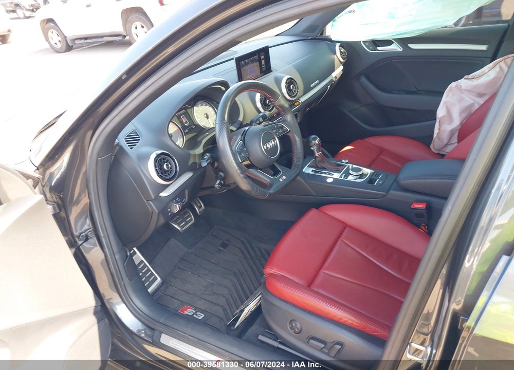 2017 AUDI S3 2.0T PREMIUM PLUS VIN: WAUB1GFF3H1064644