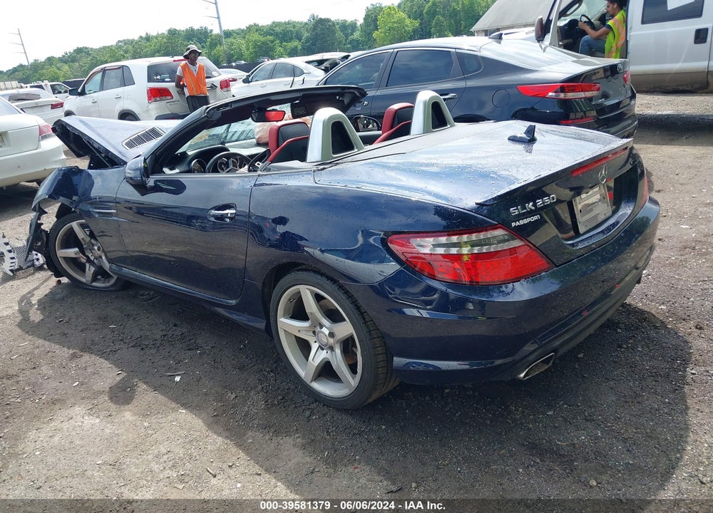 2015 MERCEDES-BENZ SLK 250 VIN: WDDPK4HAXFF103533