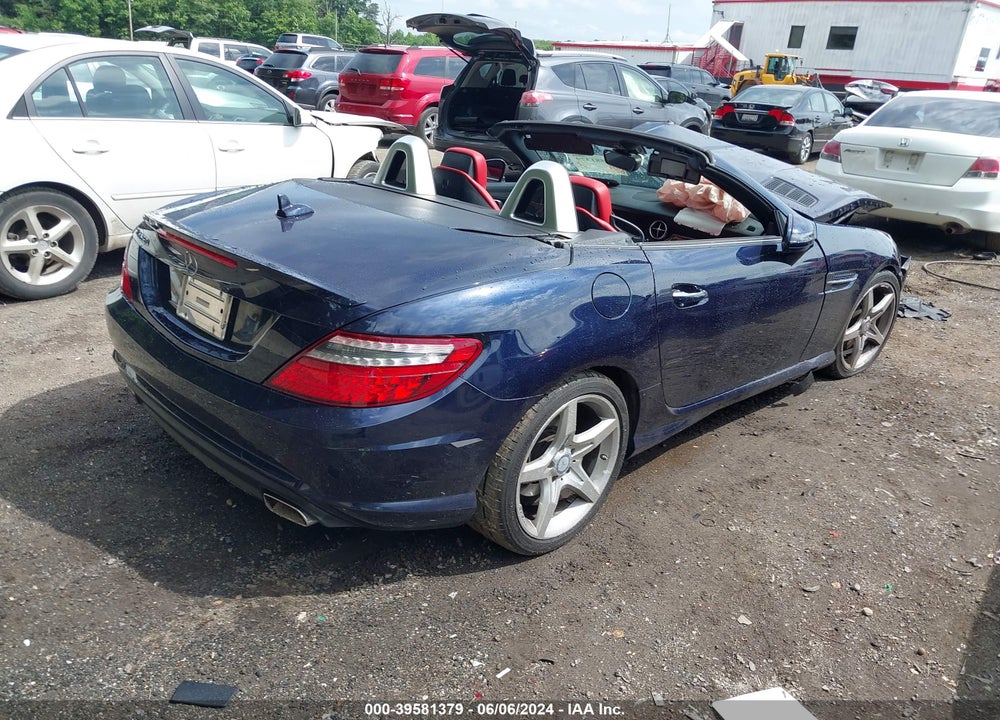 2015 MERCEDES-BENZ SLK 250 VIN: WDDPK4HAXFF103533
