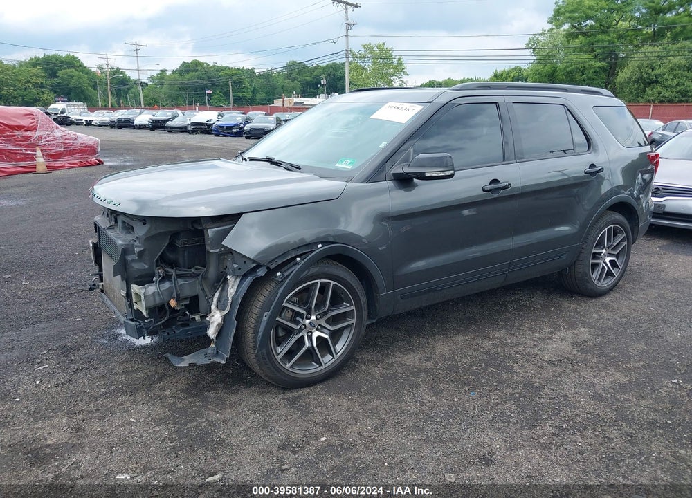 2017 FORD EXPLORER SPORT VIN: 1FM5K8GT1HGA96766