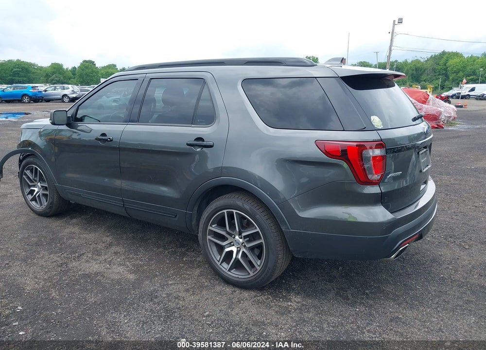 2017 FORD EXPLORER SPORT VIN: 1FM5K8GT1HGA96766
