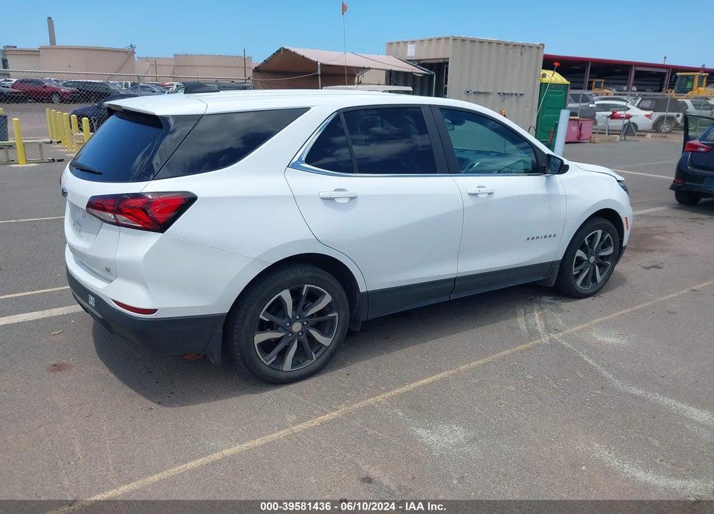 2022 CHEVROLET EQUINOX FWD LT VIN: 3GNAXKEV5NL210336