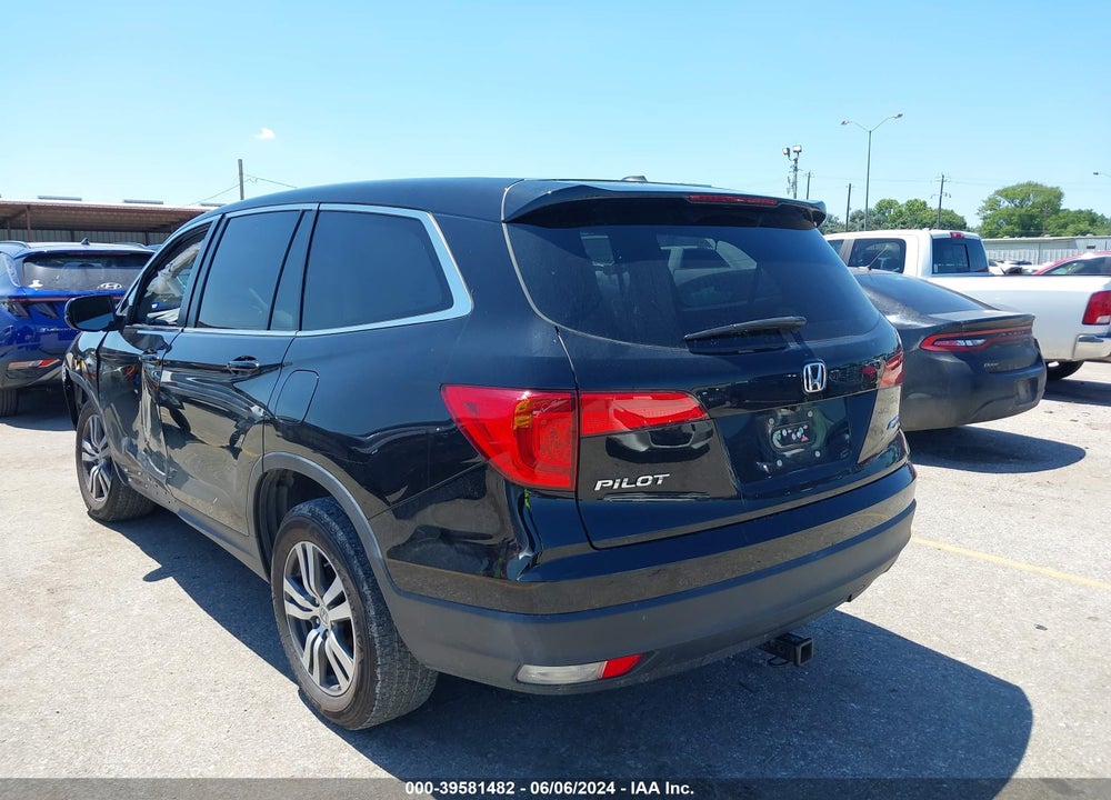 2017 HONDA PILOT EX-L VIN: 5FNYF6H50HB027006