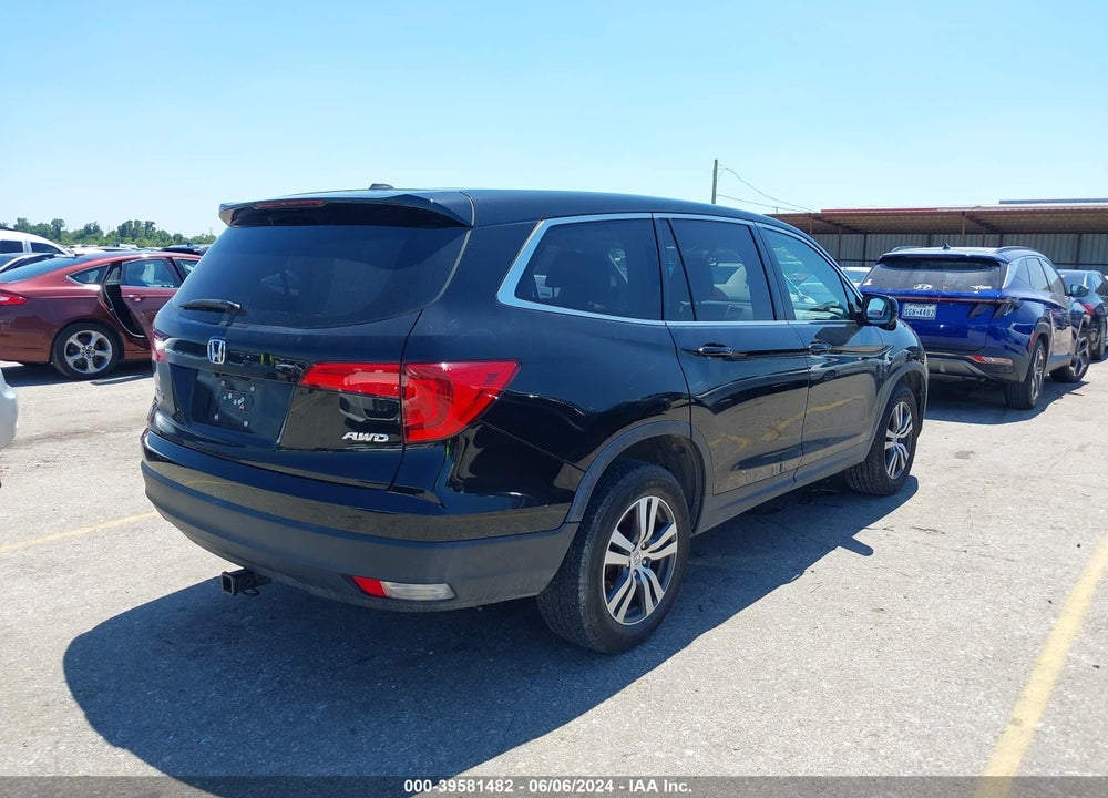 2017 HONDA PILOT EX-L VIN: 5FNYF6H50HB027006