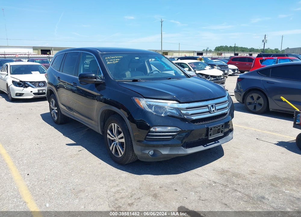 2017 HONDA PILOT EX-L VIN: 5FNYF6H50HB027006