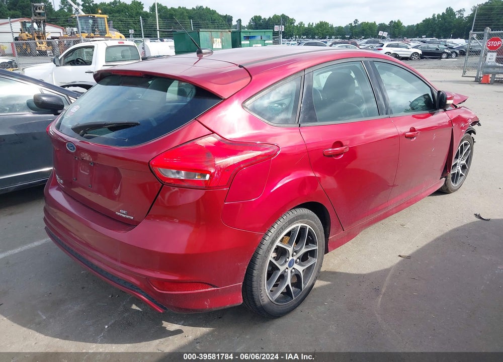 2015 FORD FOCUS SE VIN: 1FADP3K29FL291673