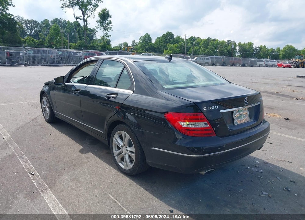 2014 MERCEDES-BENZ C 300 LUXURY 4MATIC/SPORT 4MATIC VIN: WDDGF8AB7EG188533