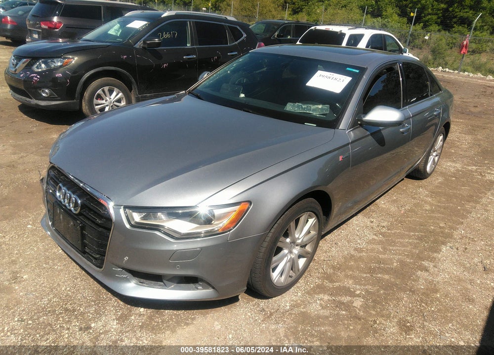 2014 AUDI A6 3.0T PREMIUM PLUS VIN: WAUFGAFC1EN069011