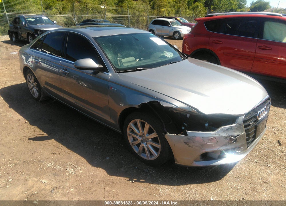 2014 AUDI A6 3.0T PREMIUM PLUS VIN: WAUFGAFC1EN069011