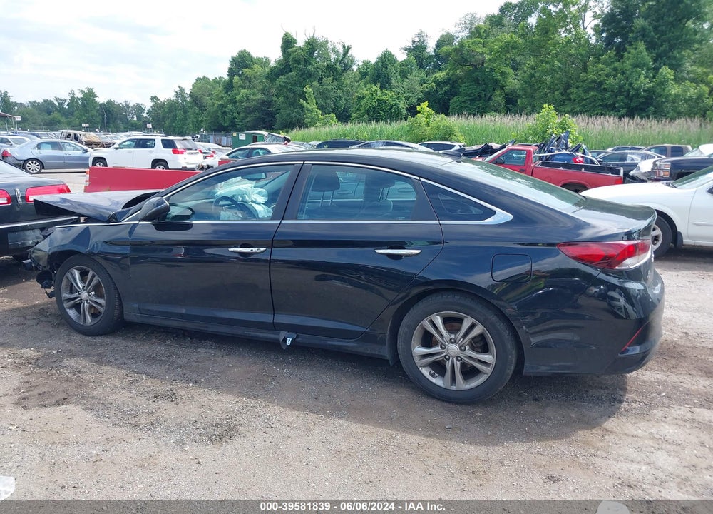 2018 HYUNDAI SONATA SEL VIN: 5NPE34AF8JH596471