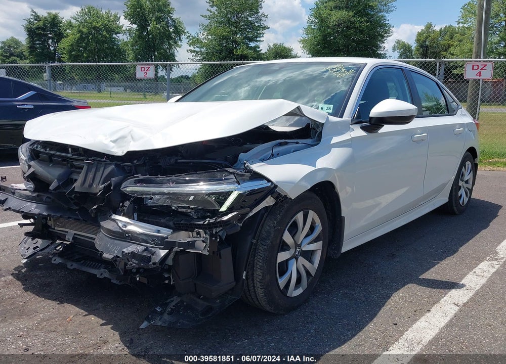 2023 HONDA CIVIC LX VIN: 2HGFE2F21PH554512