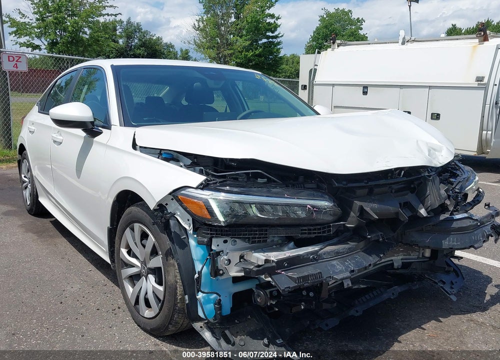 2023 HONDA CIVIC LX VIN: 2HGFE2F21PH554512