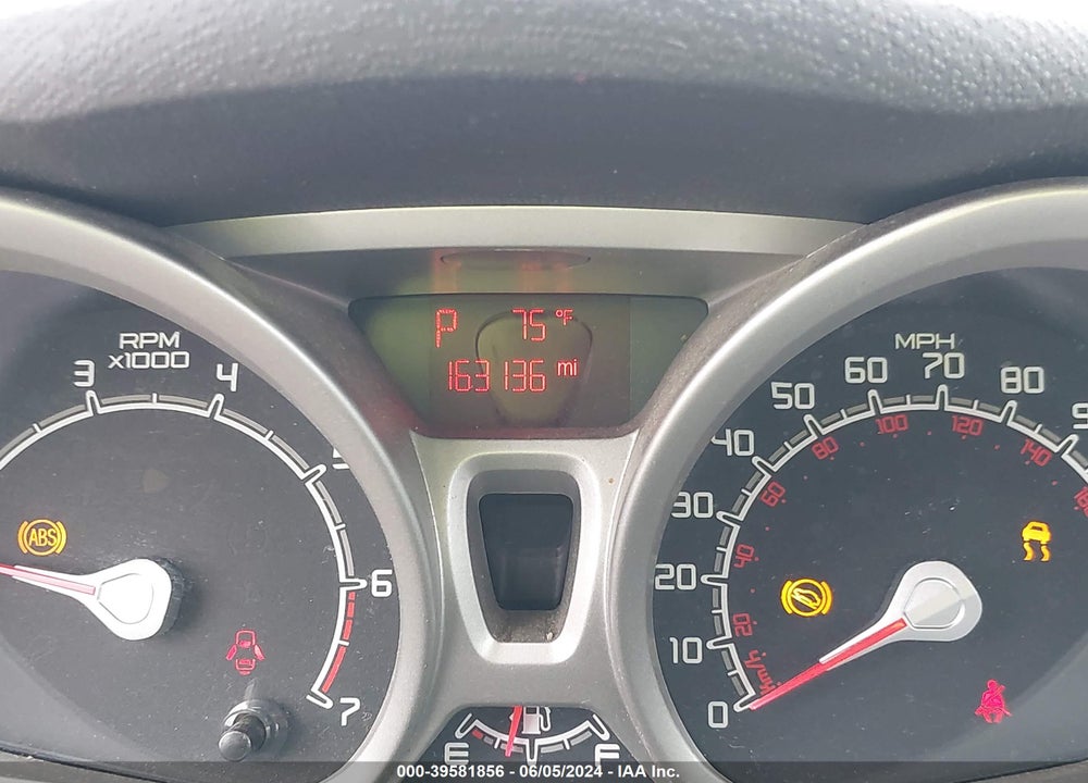 2011 FORD FIESTA SE VIN: 3FADP4BJ9BM147014