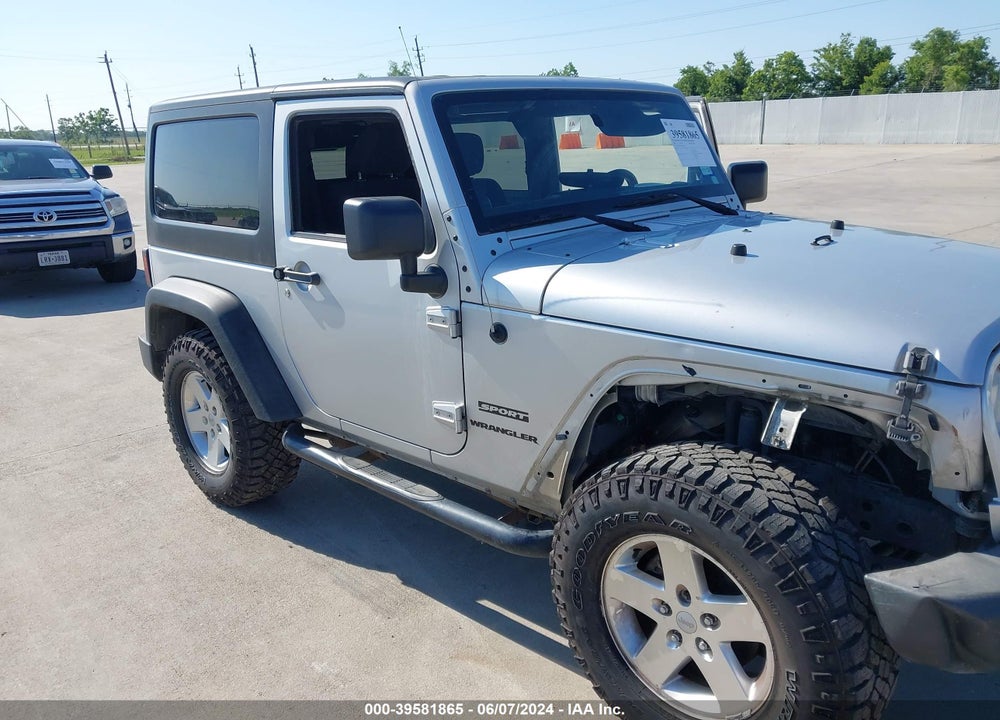 2012 JEEP WRANGLER SPORT VIN: 1C4AJWAG4CL128518