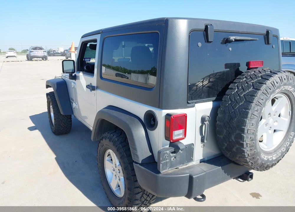 2012 JEEP WRANGLER SPORT VIN: 1C4AJWAG4CL128518