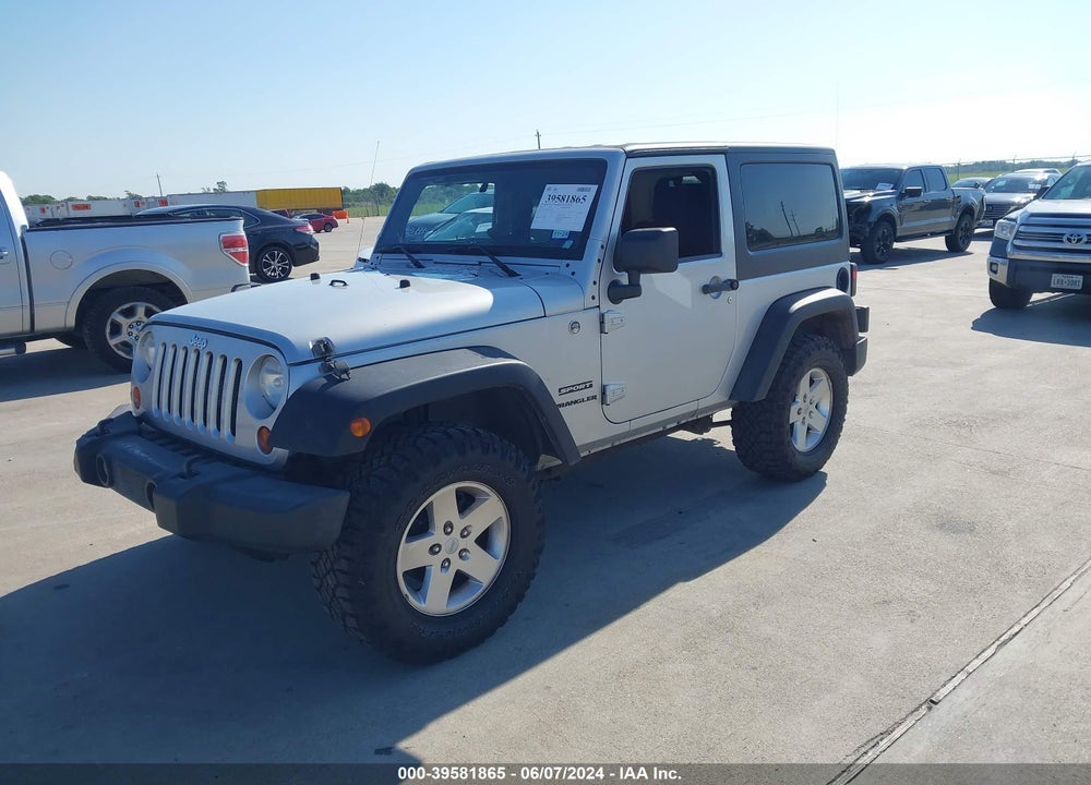 2012 JEEP WRANGLER SPORT VIN: 1C4AJWAG4CL128518