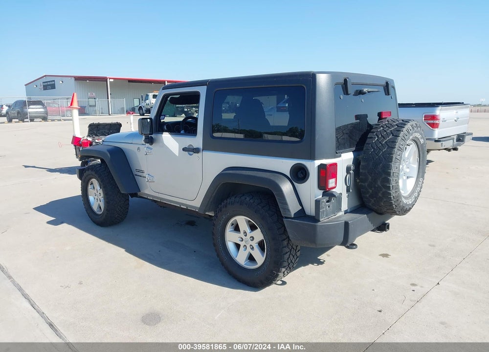 2012 JEEP WRANGLER SPORT VIN: 1C4AJWAG4CL128518