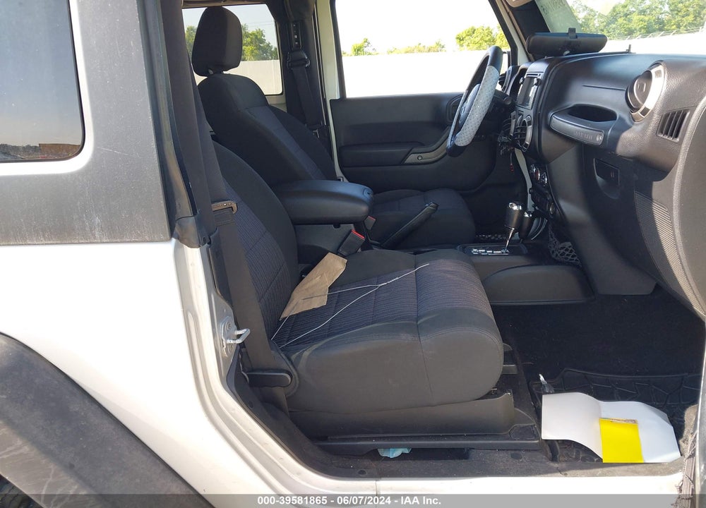 2012 JEEP WRANGLER SPORT VIN: 1C4AJWAG4CL128518