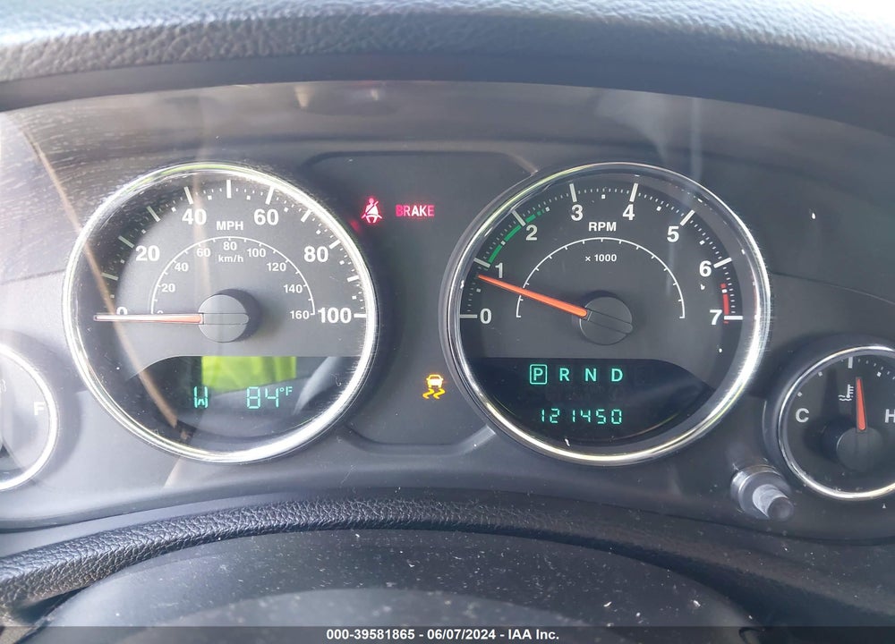 2012 JEEP WRANGLER SPORT VIN: 1C4AJWAG4CL128518